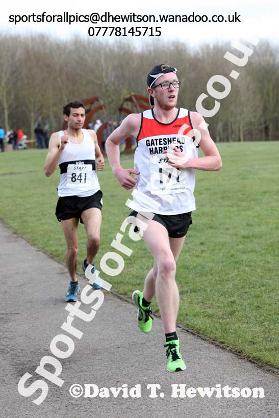 Senior mens North Eastern Counties AA Road Relay Champs., Hetton Lyons Country Park, Hetton-le-hole, County Durham